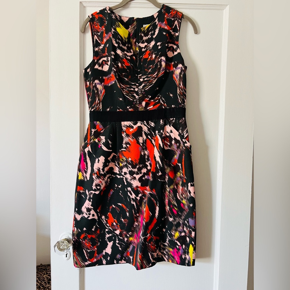 Milly Vibrant Multicolor Sleeveless Dress, size 6
